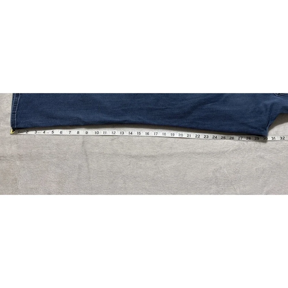 Banana Republic Traveler Jeans Mens 35x30 Blue Denim Stretch Regular Straight